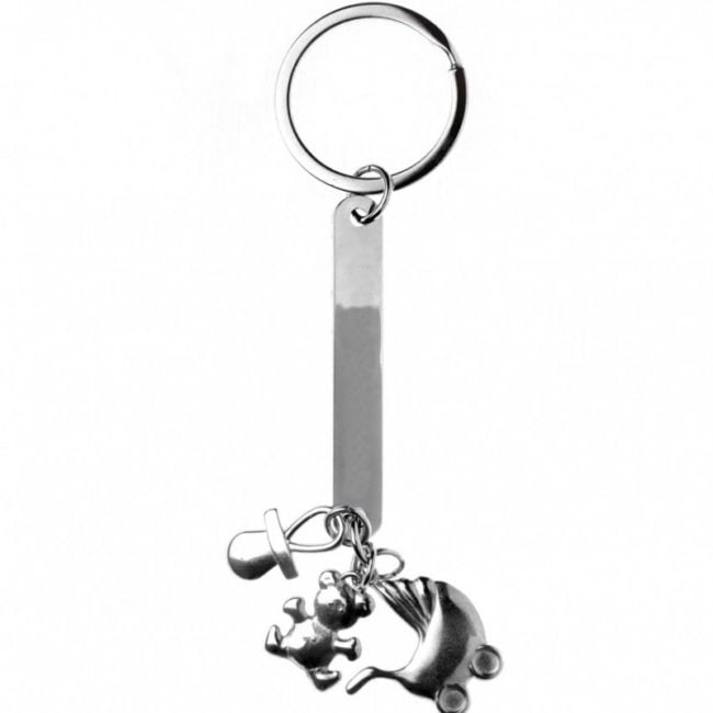 Porte-Clés faire-part naissance