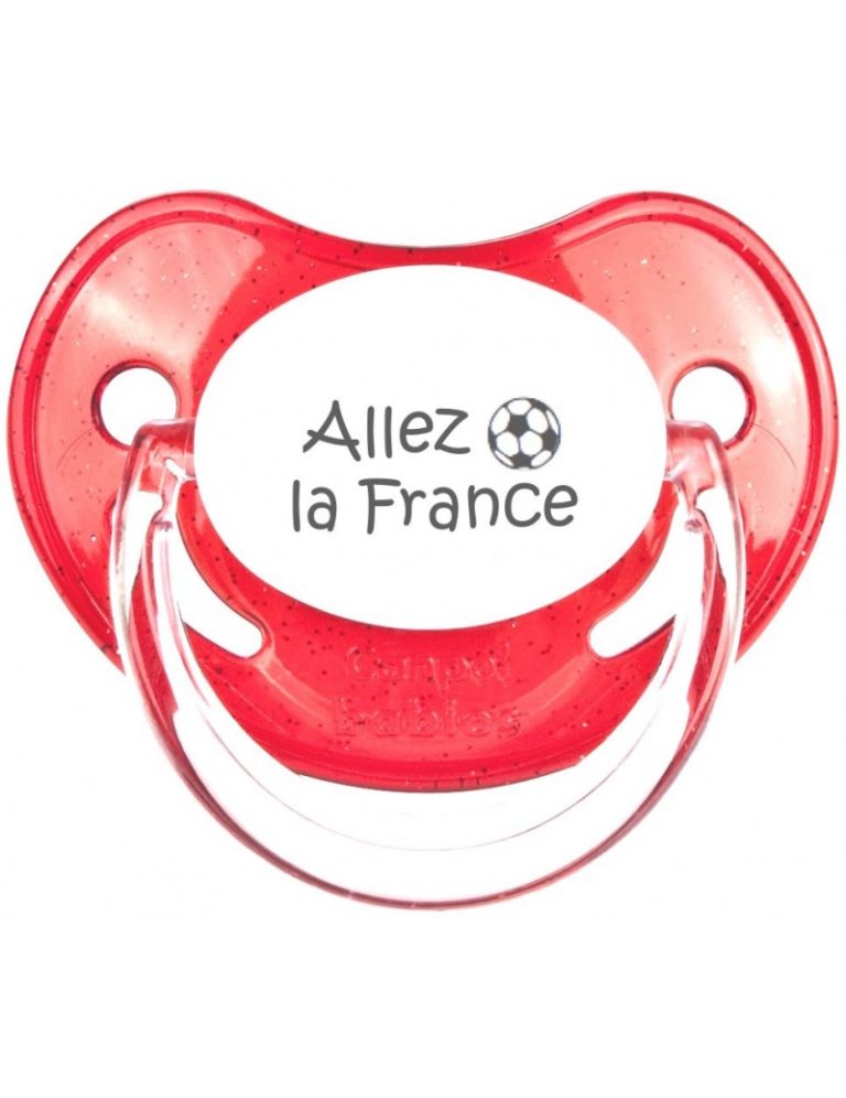 Tétine de foot - Allez la France