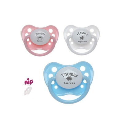 Lot de 3 sucettes horoscope