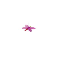 Mobile en bois papillon