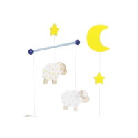 Mobile bébé - moutons