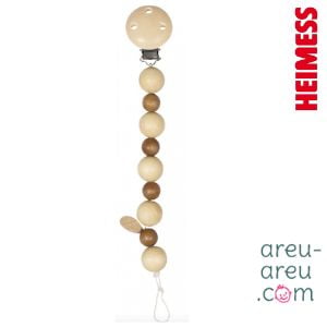 Attache Tétine en Bois Naturel