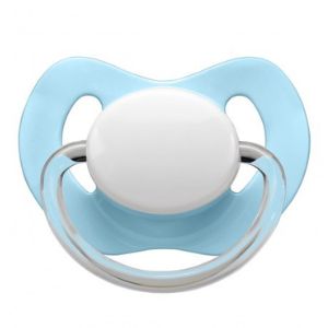 Tétine NIP Personnalisée avec Prénom – Bleu Clair